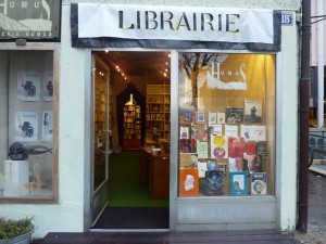 Entrée de la librairie