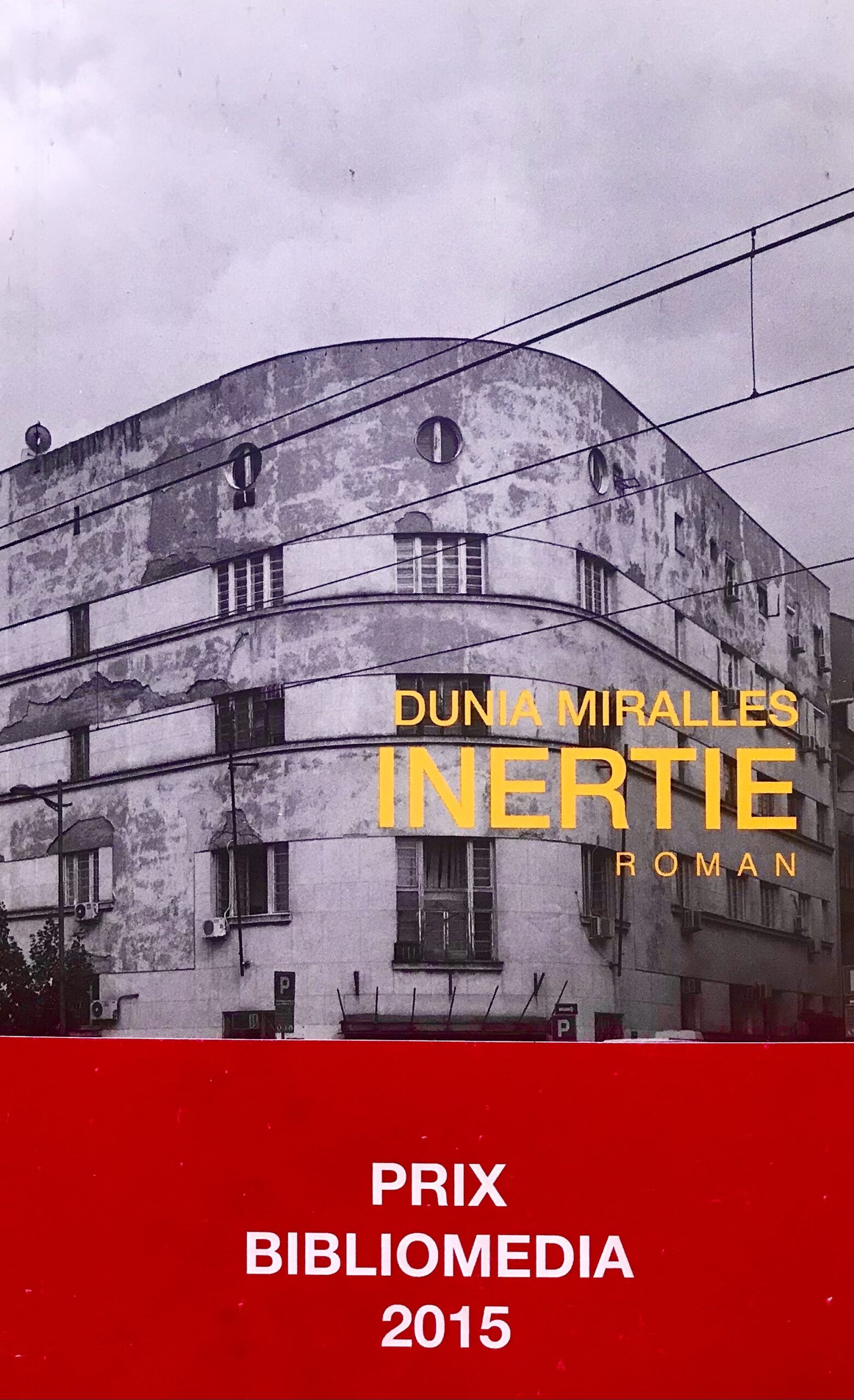 Dunia Miralles Couv Inertie Dunia Miralles